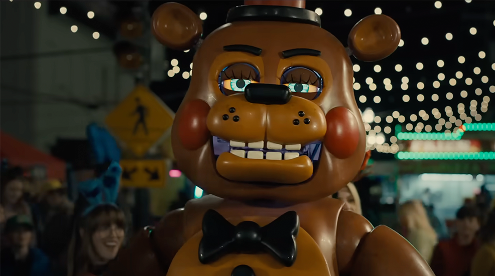 Animatronic bear in Five Night's at Freddy's 2